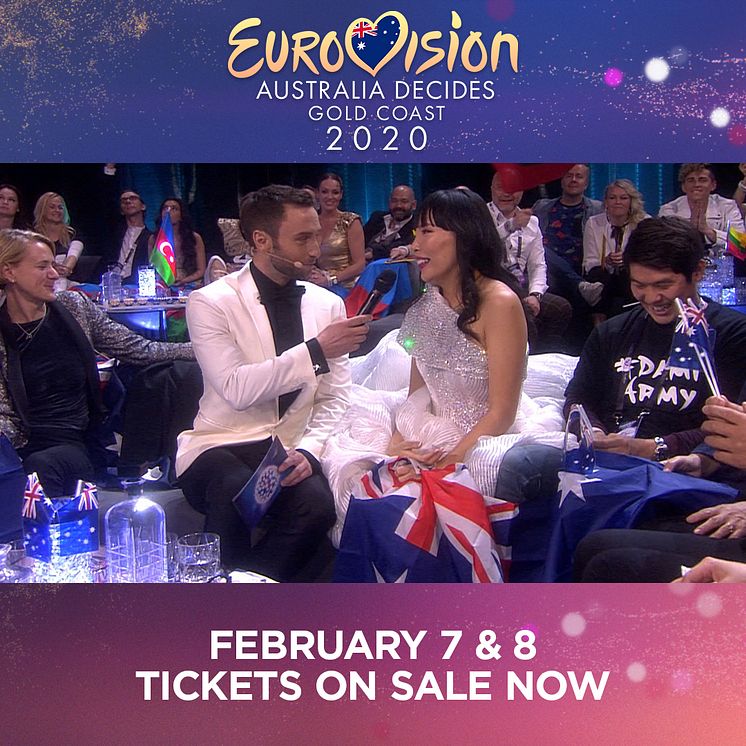 Måns Zelmerlöw - Dami In - Eurovision Australia Decides