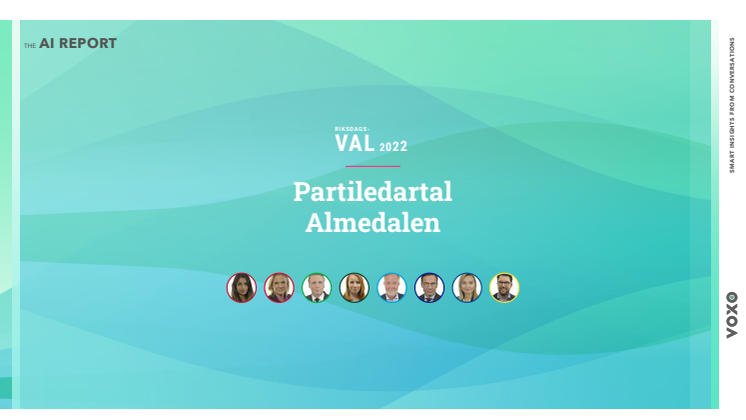 Partiledartal Almedalen, Val 2022 – The AI Report