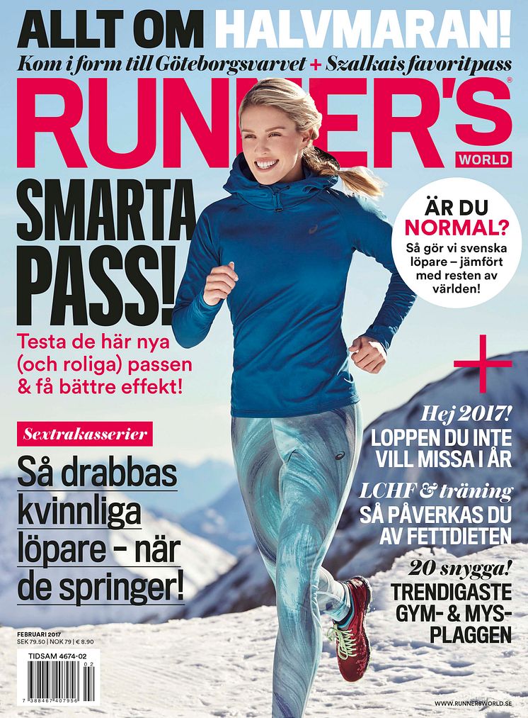 Runner's World omslag nr 2 2017