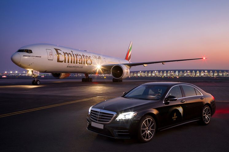 Emirates och Mercedes-benz utökar sitt samarbete.