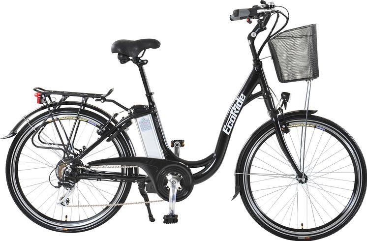 EcoRide elcyklar - Avenue Comfort "Elcykel med klassisk form"