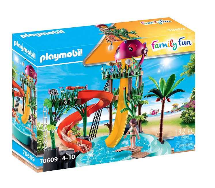 Aqua Park mit Rutschen (70609) von PLAYMOBIL