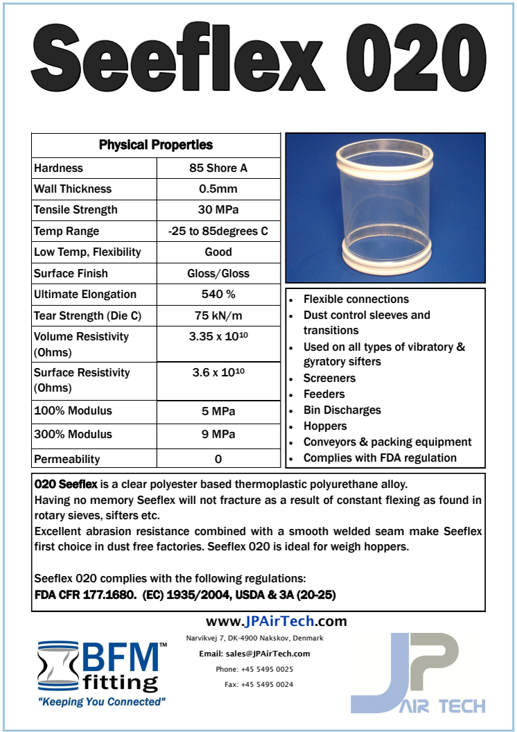 Seeflex 020 - Datasheet
