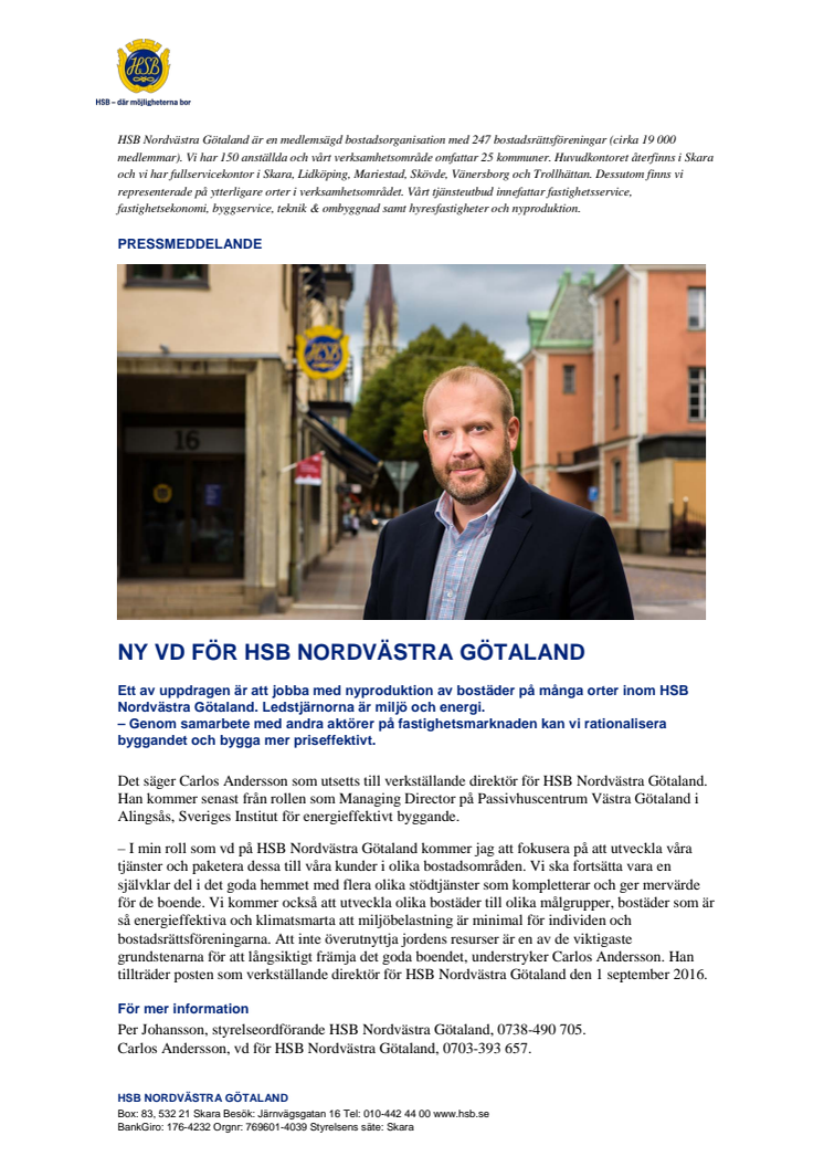 Pressmeddelande Ny VD HSB Nordvästra Götaland pdf-fil