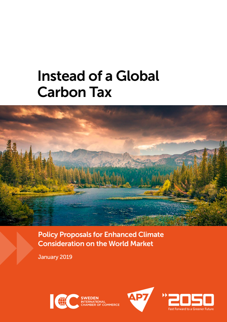 Instead of a global carbon tax