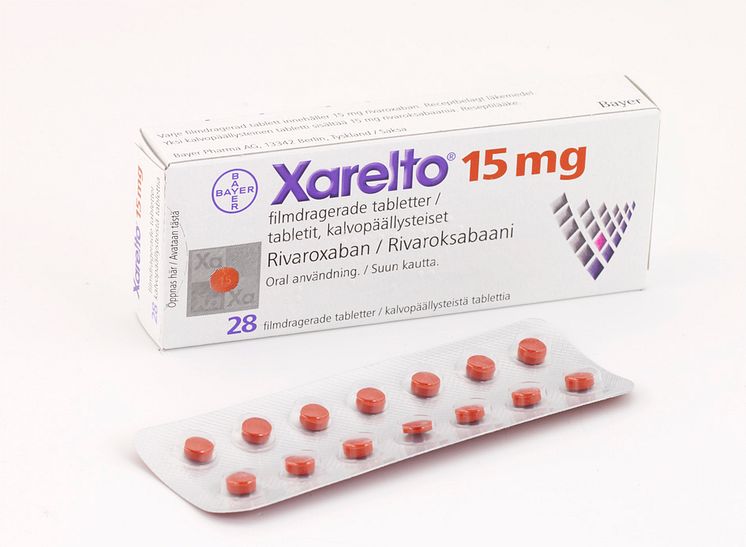 Xarelto 15 mg förpackning