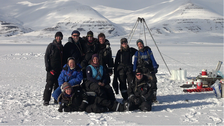 Faabulous team Van Mijenfjorden april 2017 