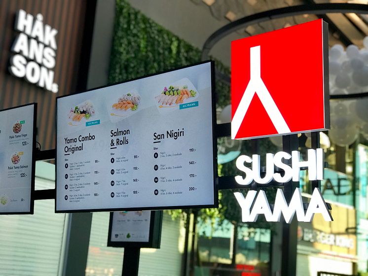 Sushi Yama i Gränbystaden