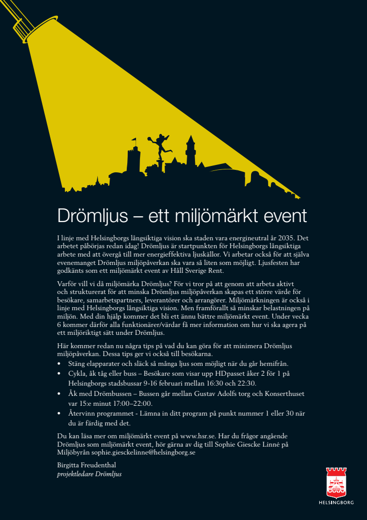 Drömljus Miljömärkt Event