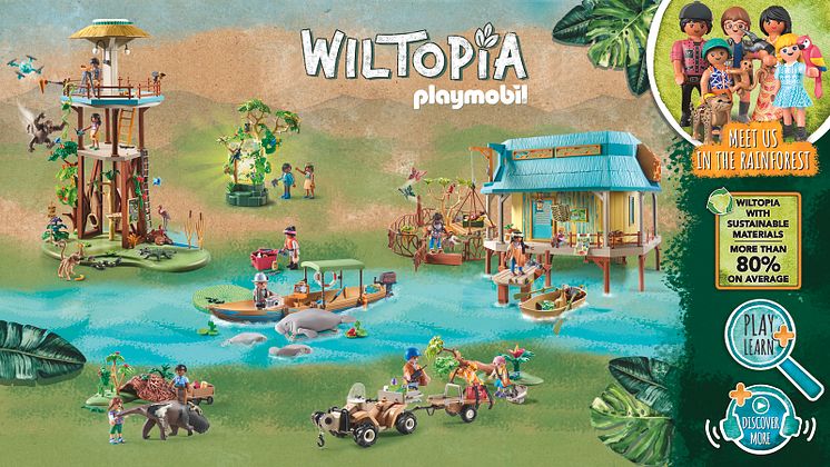 Welcome to the Jungle! Mit WILTOPIA und PLAYMOBIL den Amazonas entdecken