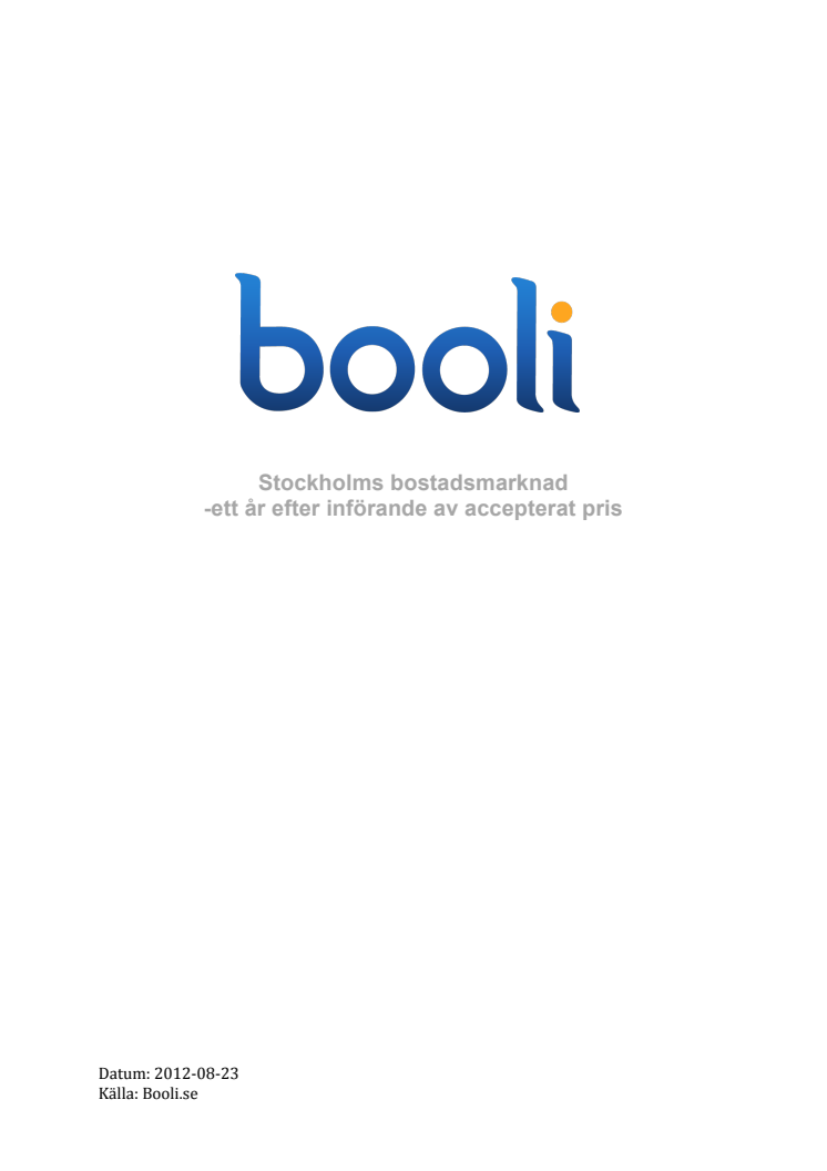 Accepterat pris rapport Booli.se