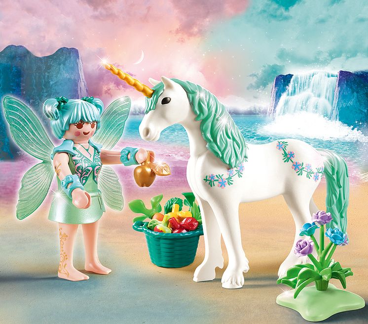 Einhorn mit Fütter-Fee (70655) von PLAYMOBIL