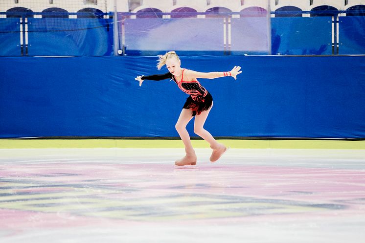 Anita Östlund, Landvetter KK, guldmedaljör USM i konståkning 2013