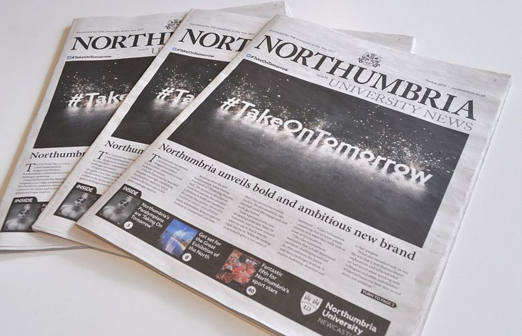 The Spring 2018 edition of Northumbria University News