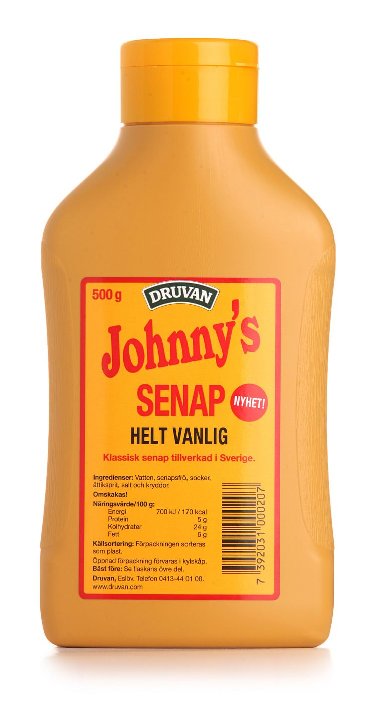 Johnny's Helt Vanlig Senap