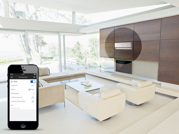 Verisure og Panasonic med verdens første integrerte varmepumpe for smarte hjem
