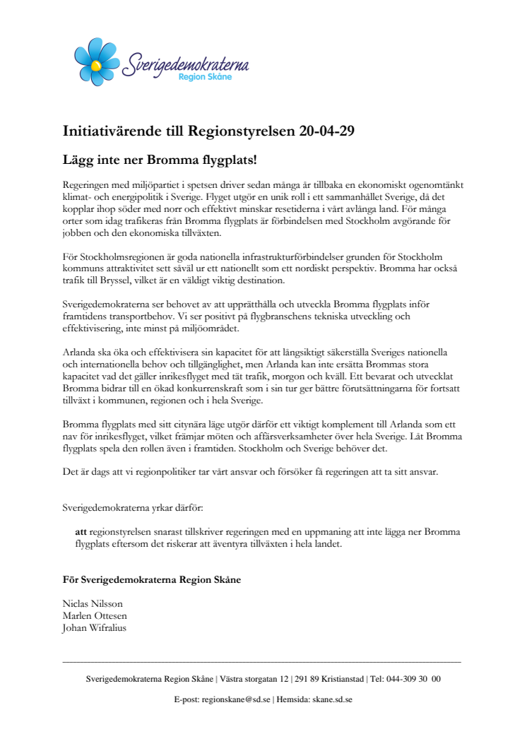 210423 RS Initiativärende stäng inte Bromma flygplats.pdf