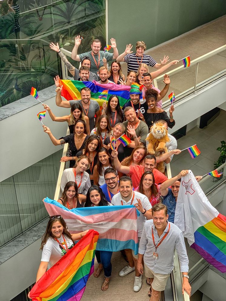 LeoVegas Mobile Gaming Group - Malta Pride 2019 - Team Photo