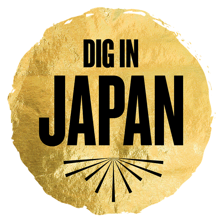 Logo: Dig in Japan