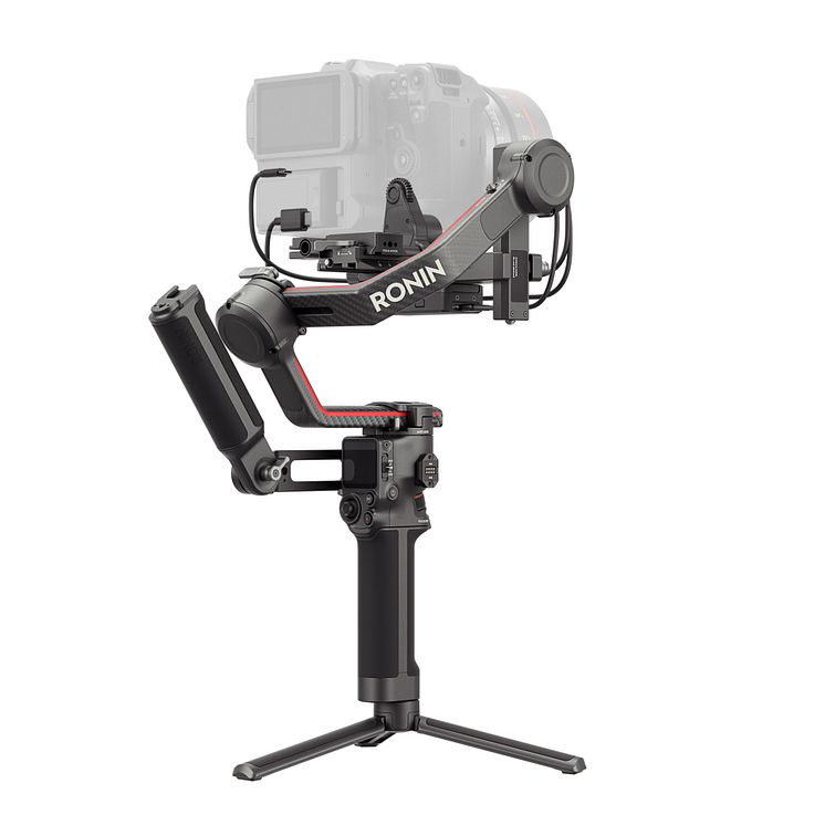 DJI RS 3 Pro - Complete setup - diagonal back view