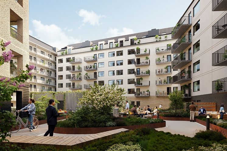 Kallebäcks Terrasser kvarter Torget innergård.jpg