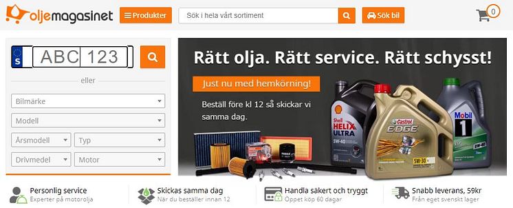 Kända varumärken för motorolja.