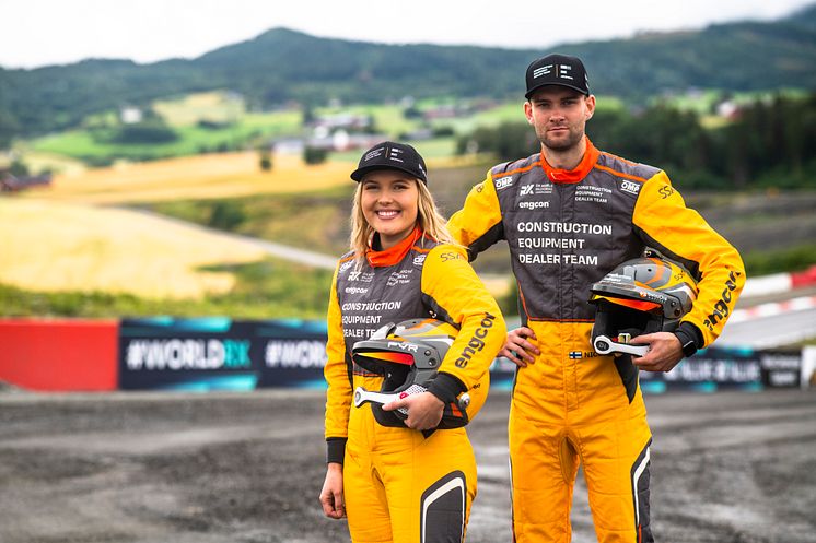 Klara Andersson och Niclas Grönholm - CE Dealer Team