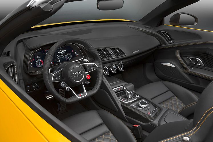 Audi R8 Spyder - interiør