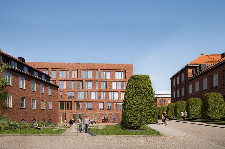 Skiss Skolan för arkitektur och samhällsbyggnad, KTH