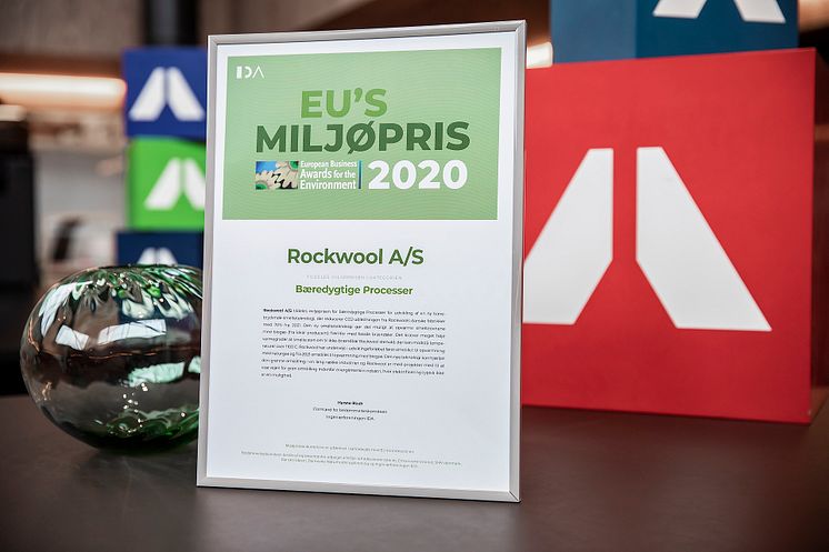 ROCKWOOL får EU’s miljøpris 2020 i Danmark