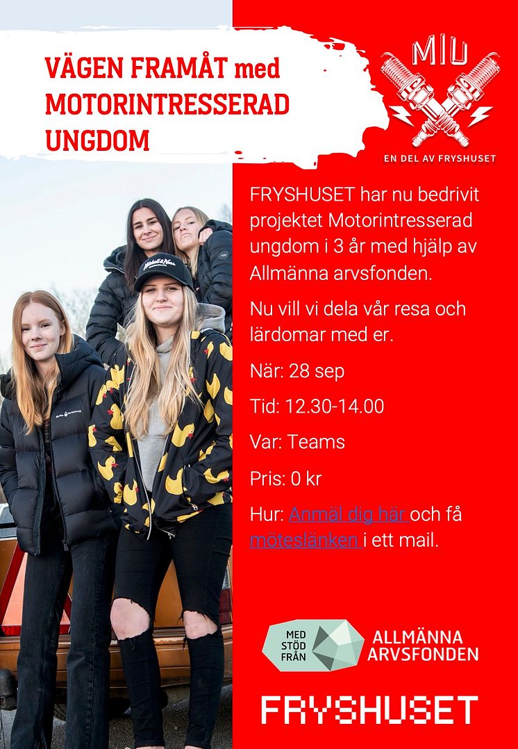 Inbjudan MIU konferens 28 sept 2022