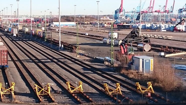 Logents roro-terminal i Göteborg