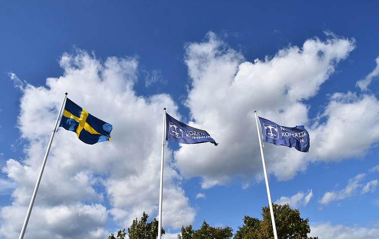 Flaggor Norrtälje kommun
