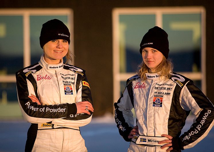 Ramona Karlsson/Miriam Walfridsson är förebilder i Fair Race