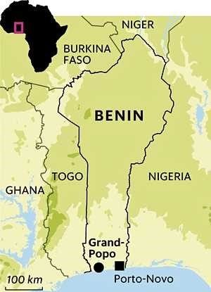 Benin i västra Afrika