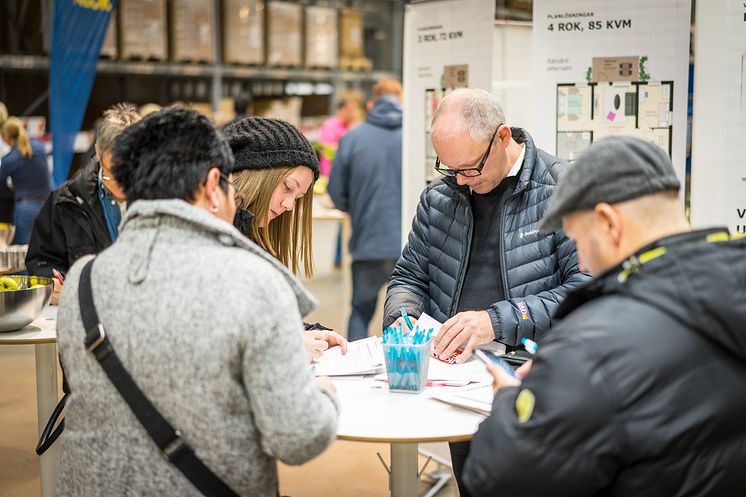 Säljstart på IKEA - BoKlok