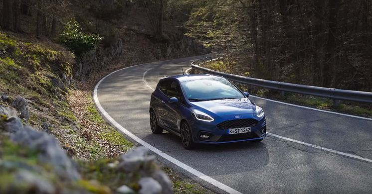 Fiesta ST ved Via Campocatino