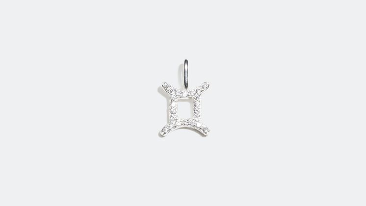 Zodiac charm, Gemini - 99,90 kr