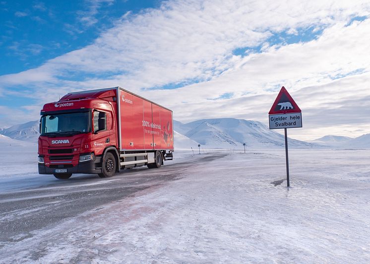 El-lastebil Svalbard