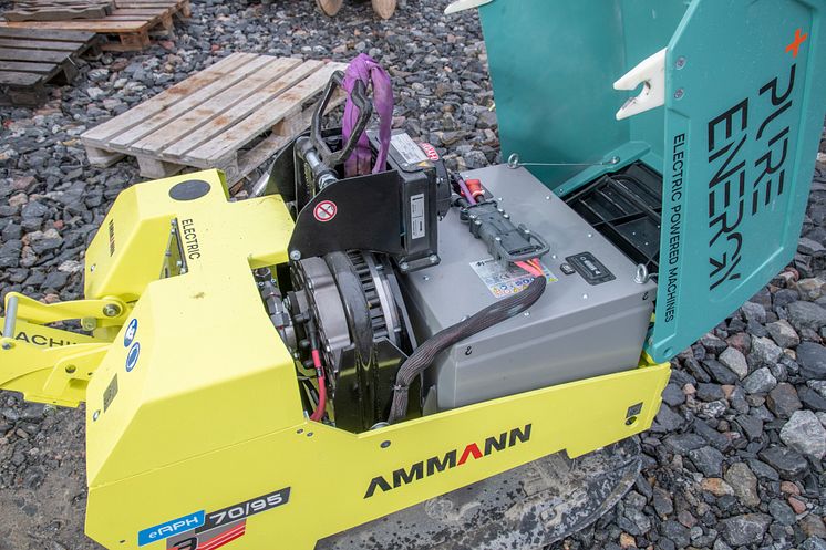 Ammann eAPH 70/95 elektrisk vibroplatta