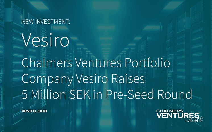 Vesiro PR Chalmers Ventures Bilder