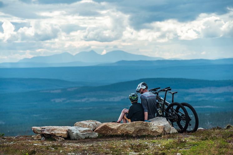 Biking Dalarna: Idre Fjäll