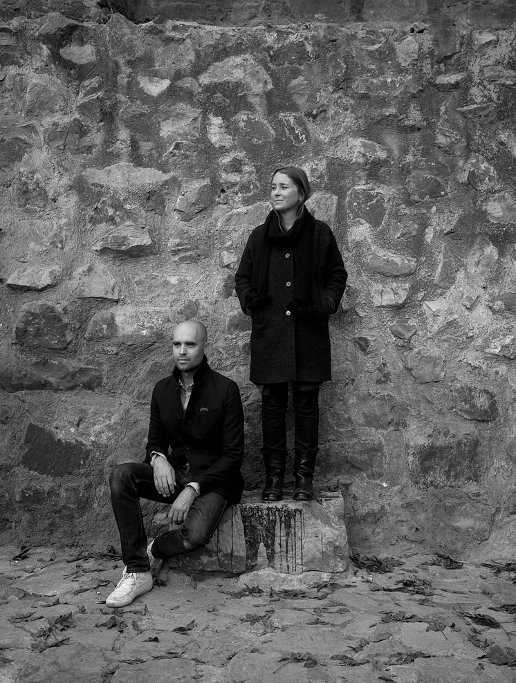 Marcus Åhrén and Linda Zedig from design studio Oyyo