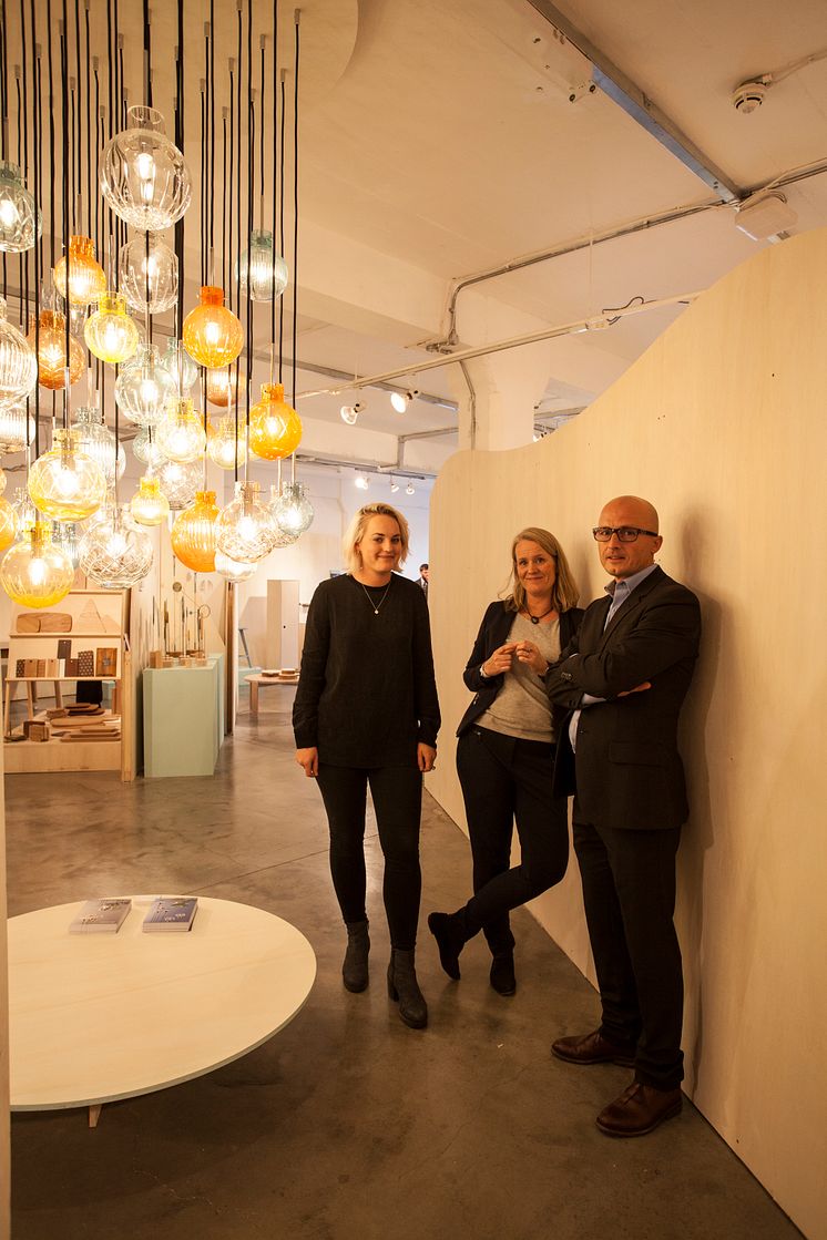 Hadeland Glassverk at London Design Festival / 100% Norway sept. 2015