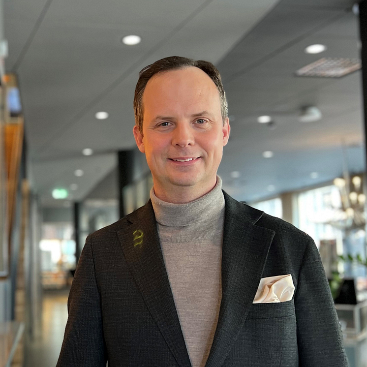 Marcus Scholz, hotelldirektör på Radisson Blu Metropol Hotel