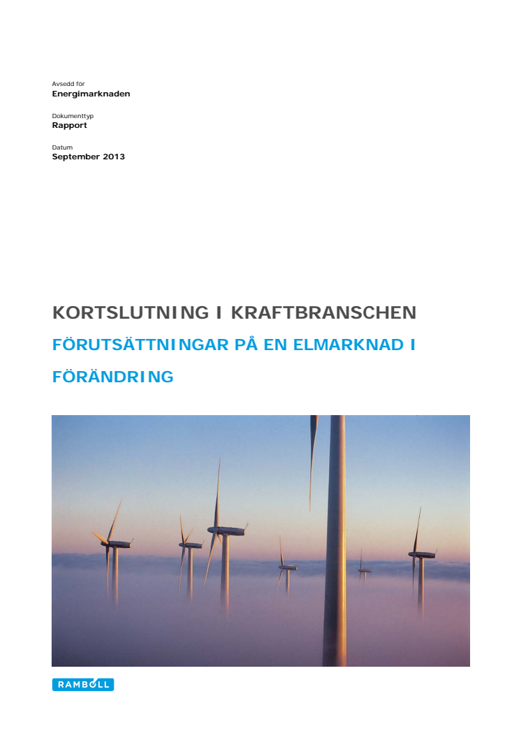 Framtidens energisystem – klarar sig Sverige utan kärnkraft? 