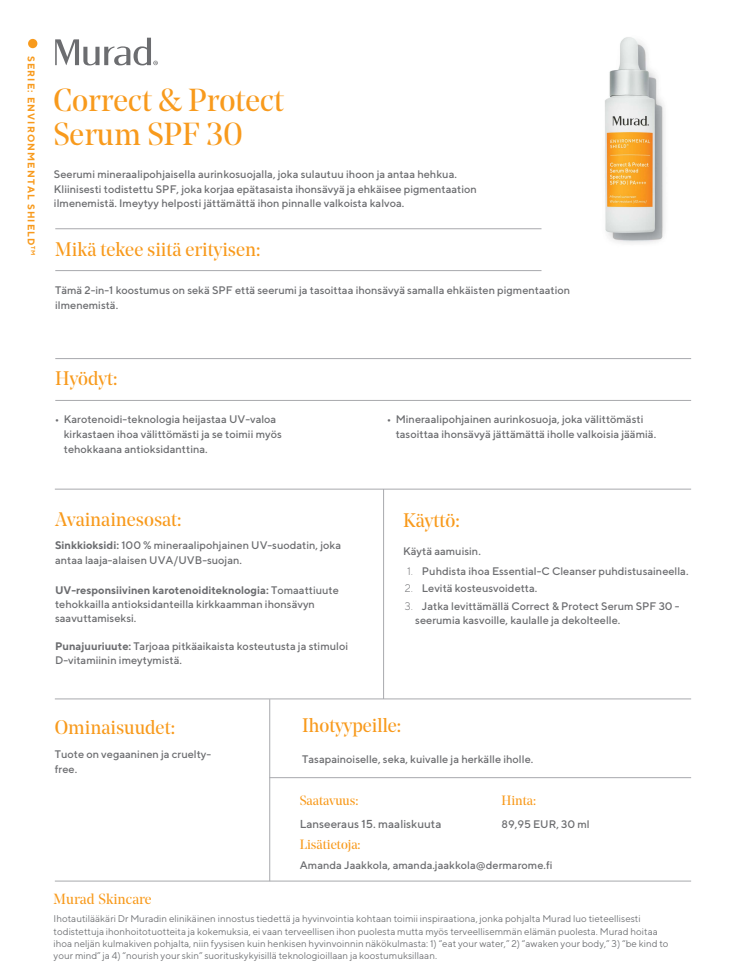 Press release Correct & Protect Serum SPF FI.pdf