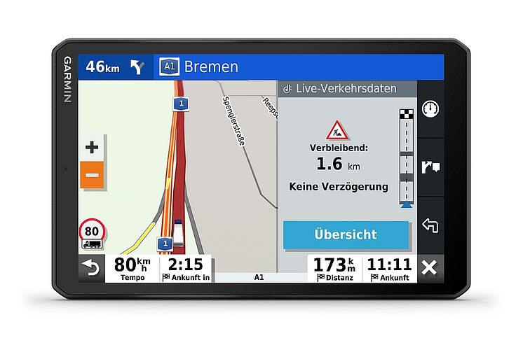 dezl LGV800 LiveVerkehrsdaten