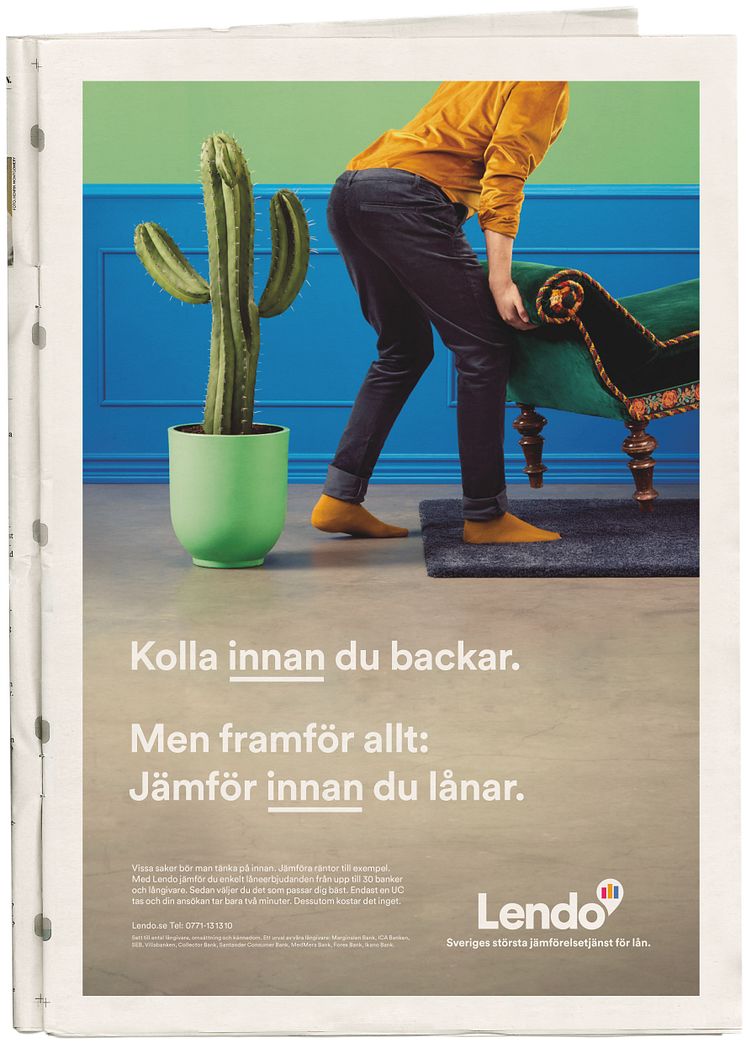 Titta innan du backar - print.