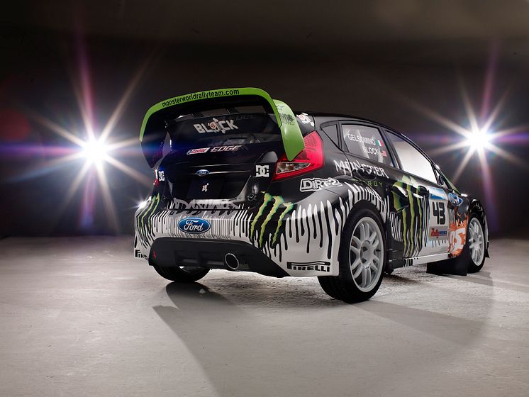 Ken Block kör svenskbyggd Monster-Fiesta i Rally America och X Games - bild 4